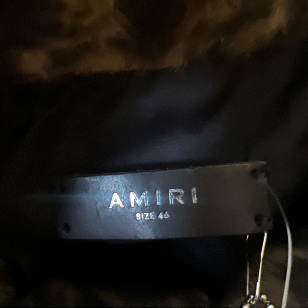 Men’s Amiri leopard print jacket new with tags 1690.00 in stores size 46